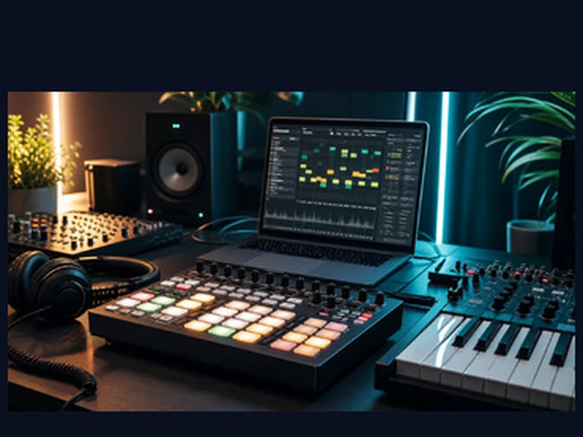 AI Beat Generator preview interface