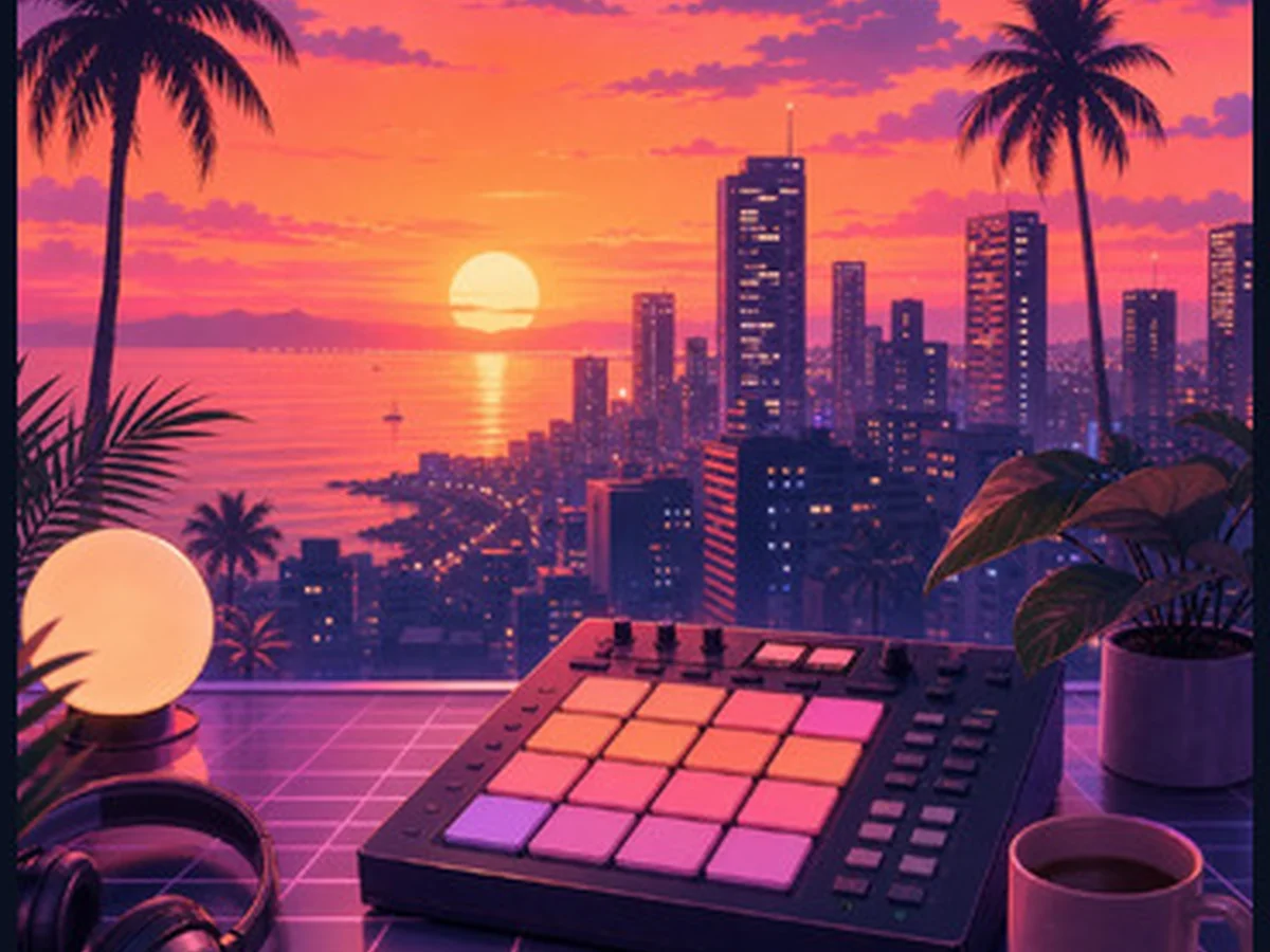 AI Beat Generator idea 3 visual