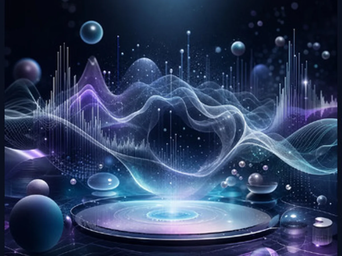AI Electronic Music Generator idea 3 visual