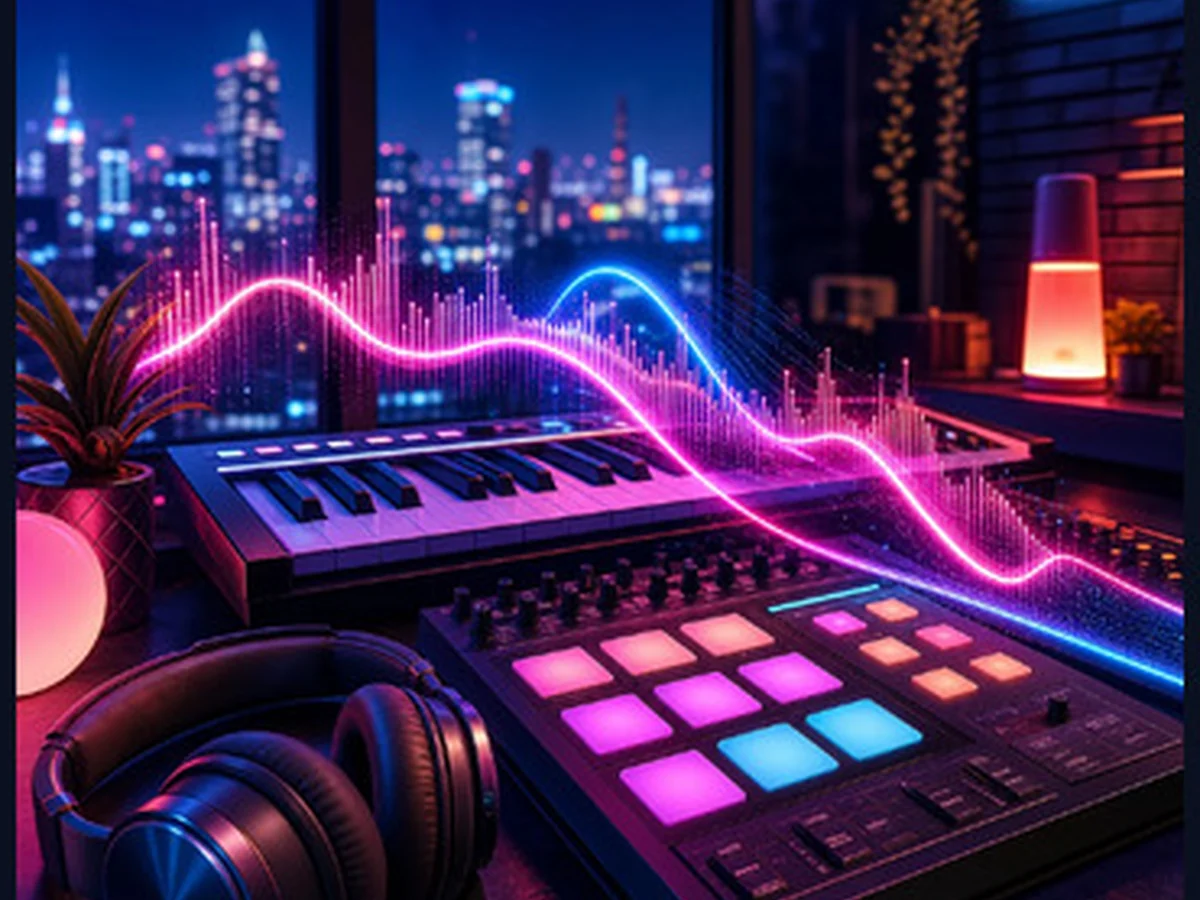AI Hip Hop Music Generator idea 3 visual