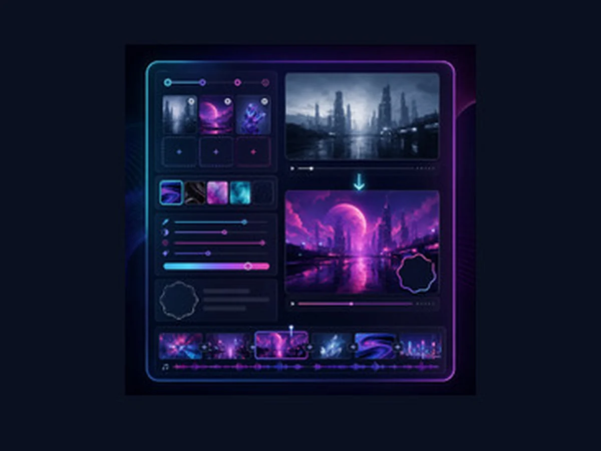 AI Music Video Generator idea 2 visual