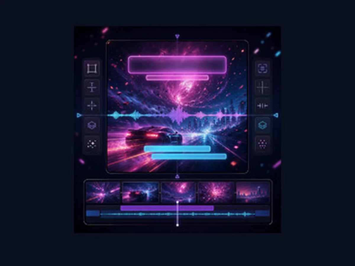 AI Music Video Generator idea 3 visual