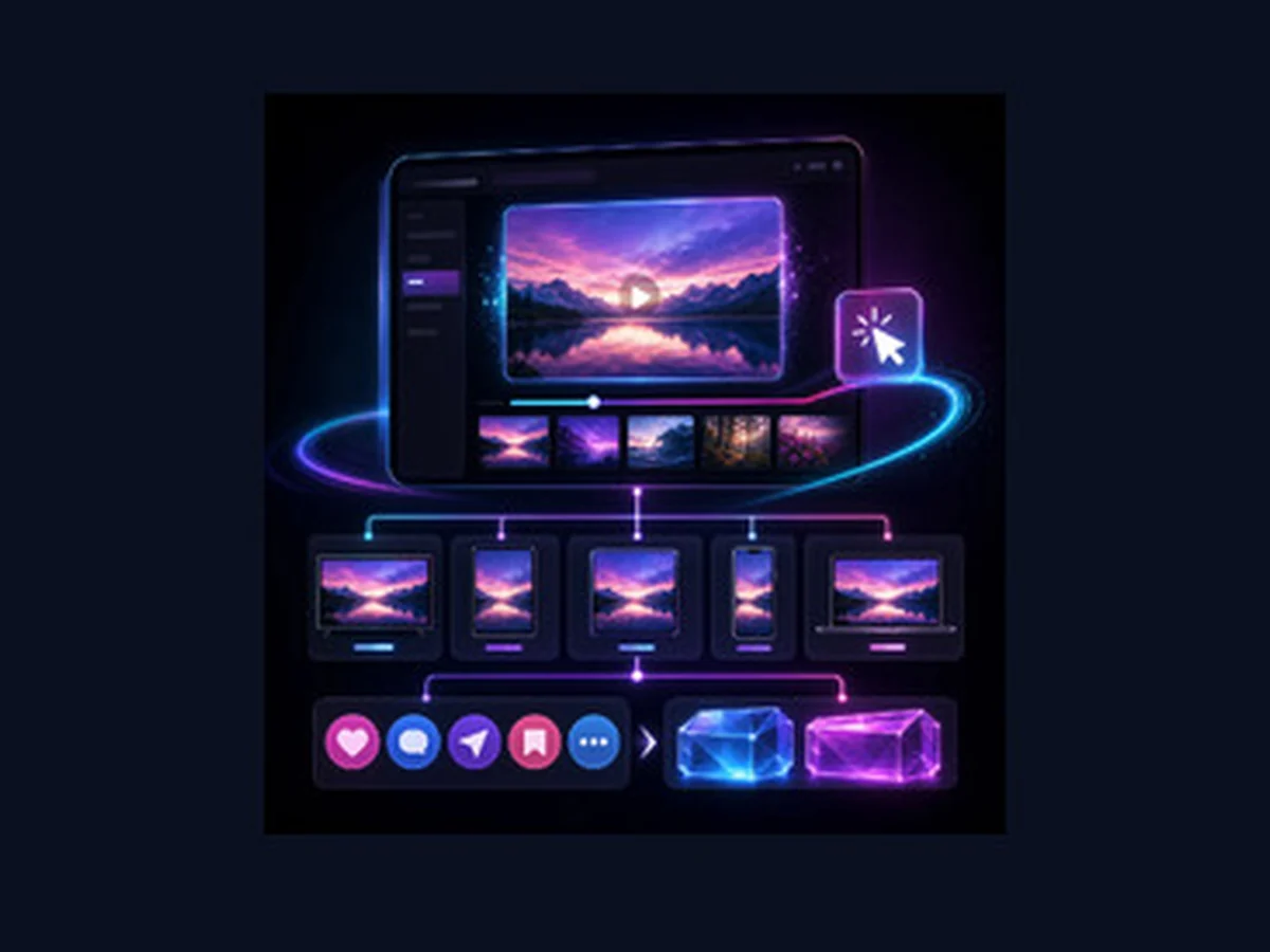 AI Photo Video Maker idea 3 visual