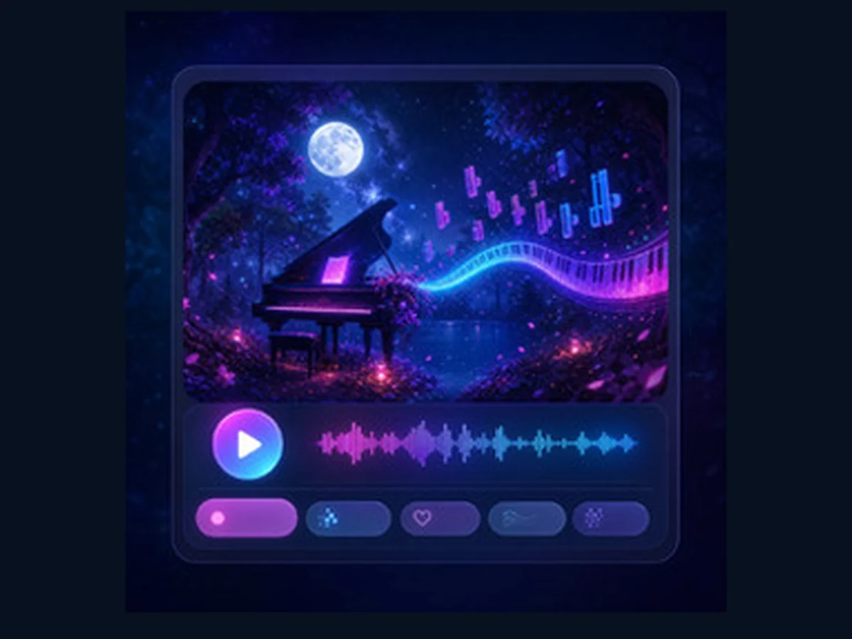 AI Piano Generator idea 2 visual