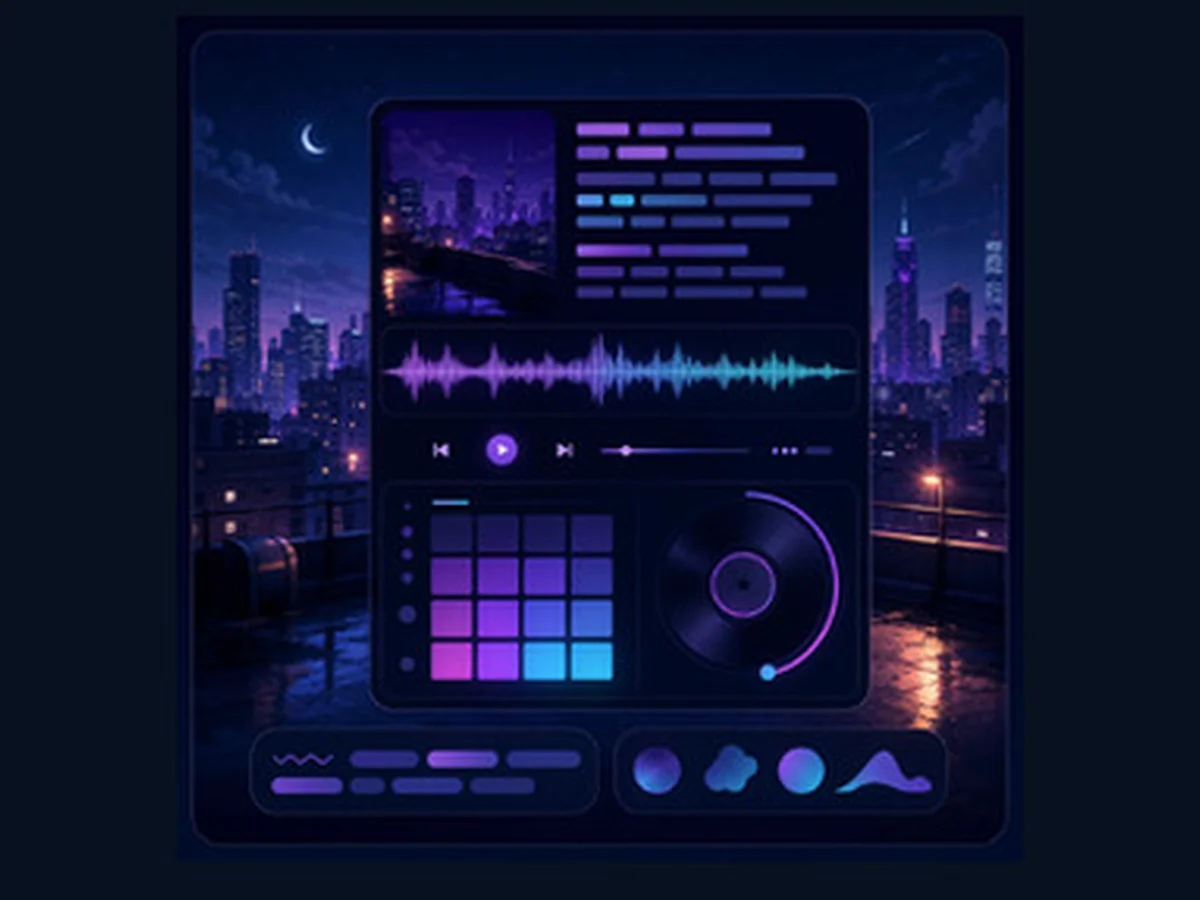 AI Rap Generator idea 1 visual