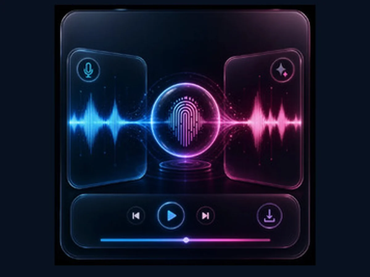 AI Singing Voice Generator idea 3 visual