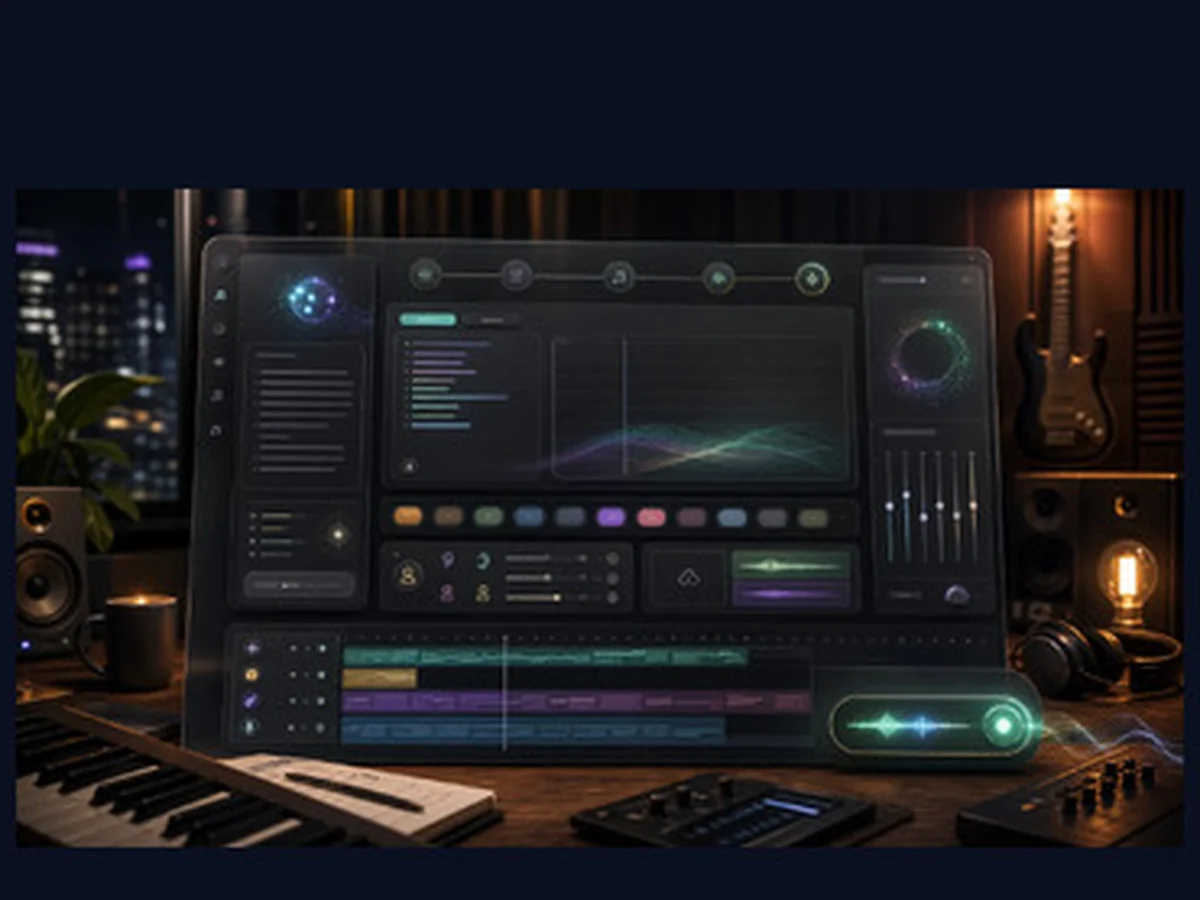AI Song Generator preview interface