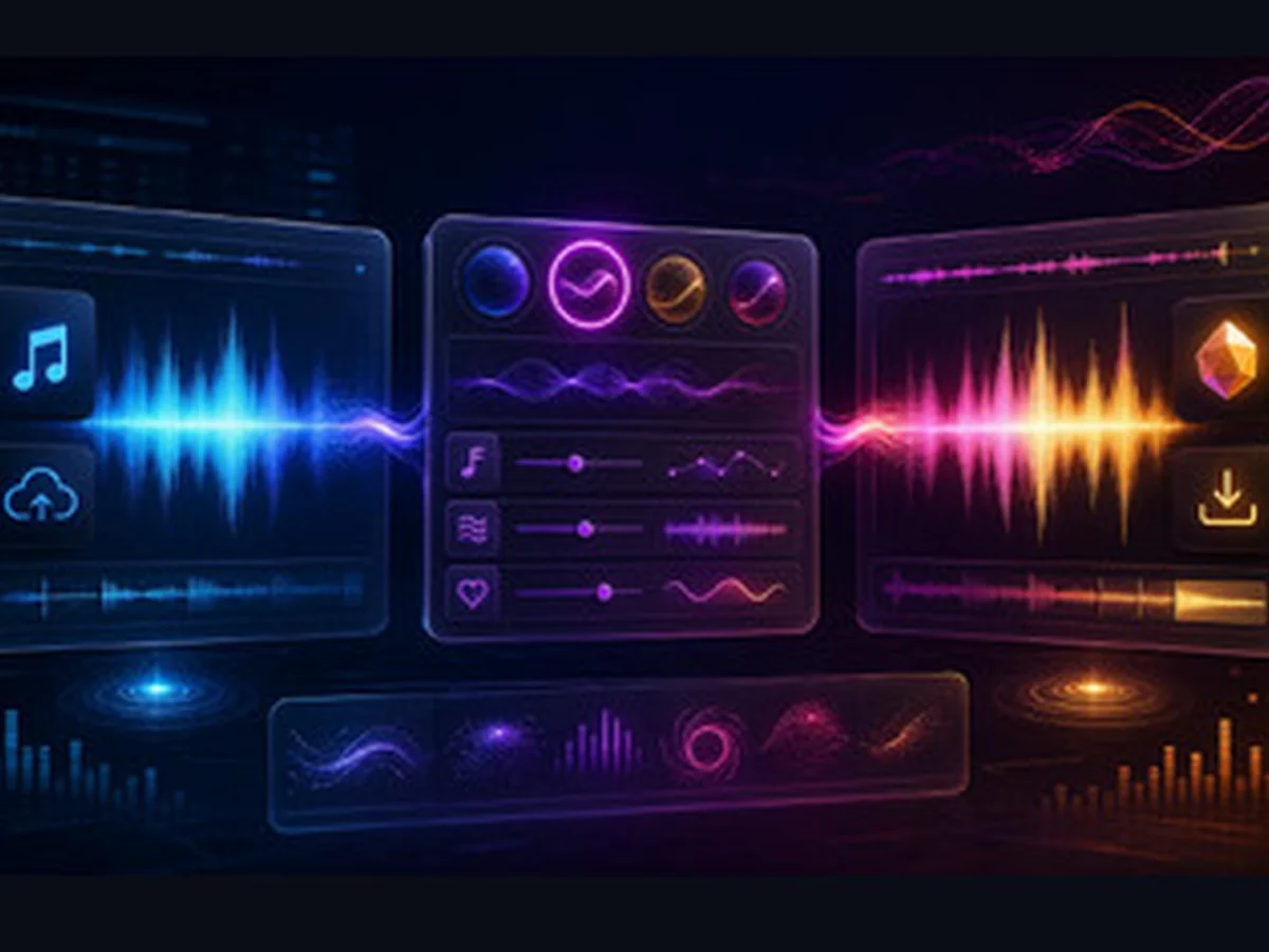 AI Song Voice Changer preview interface