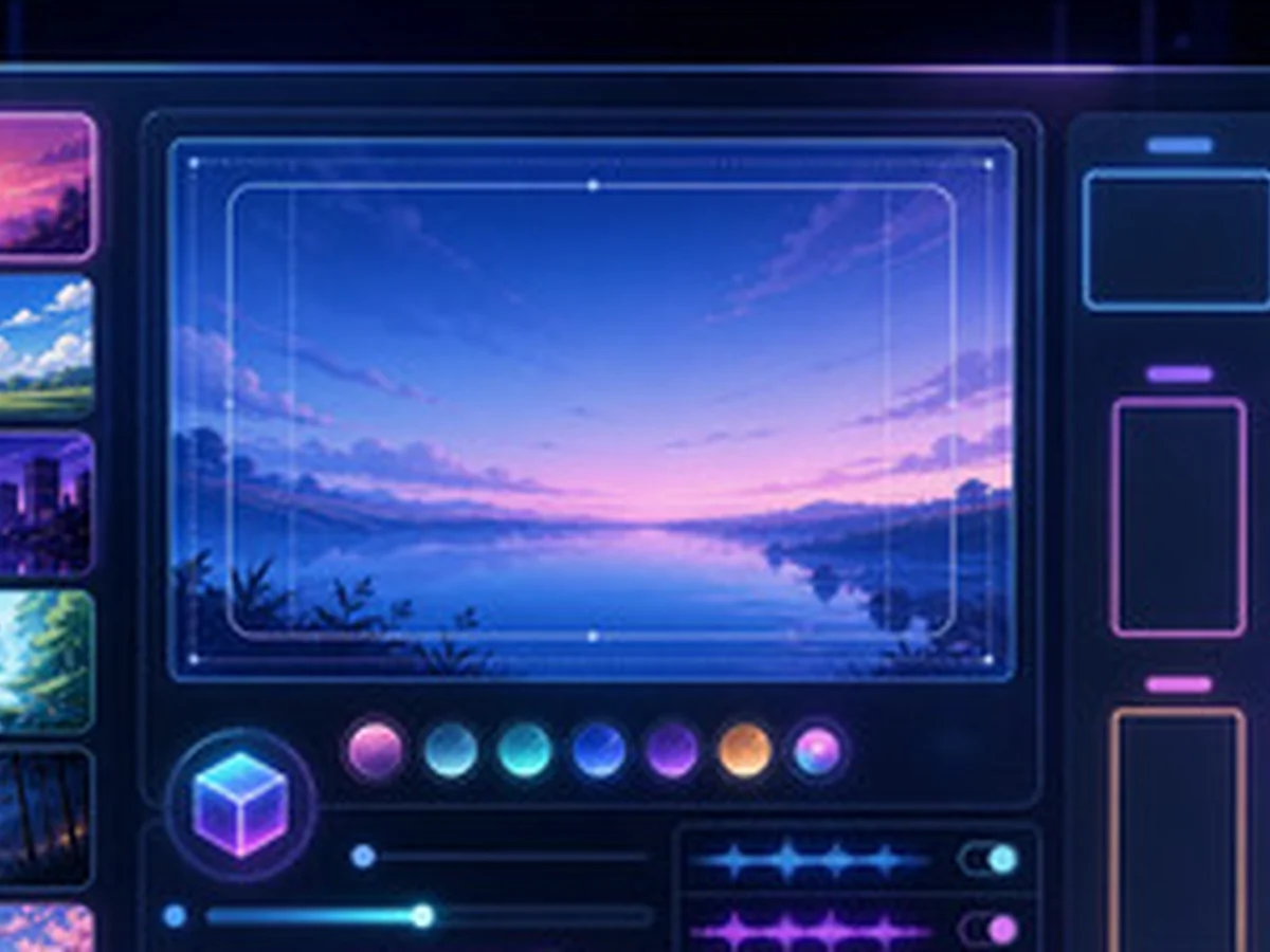 Anime Music Video Maker planned workflow