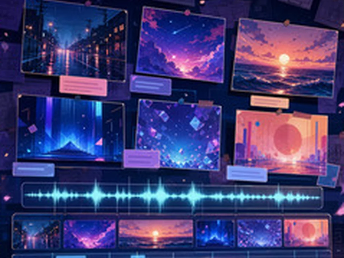 Anime Music Video Maker idea 3 visual