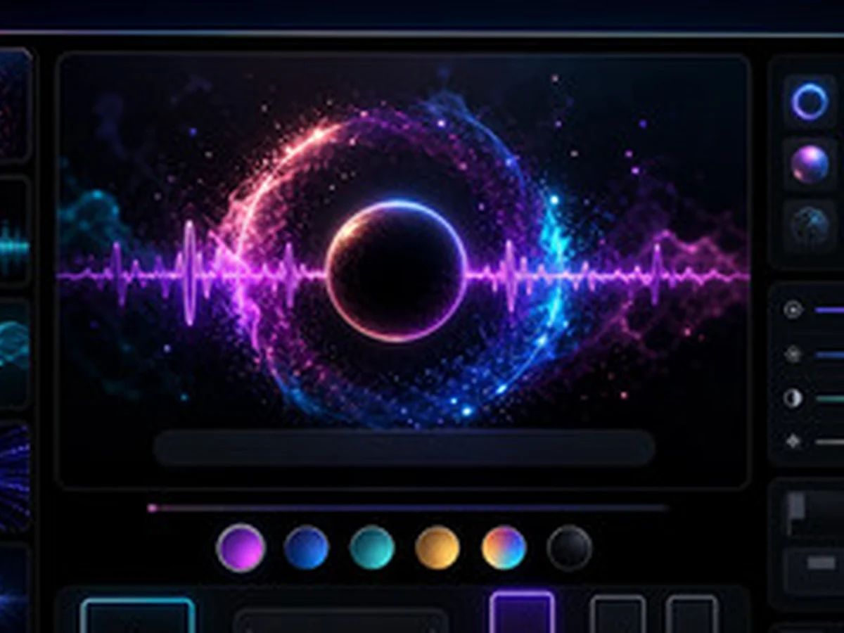 Apple Music Visualizer planned workflow