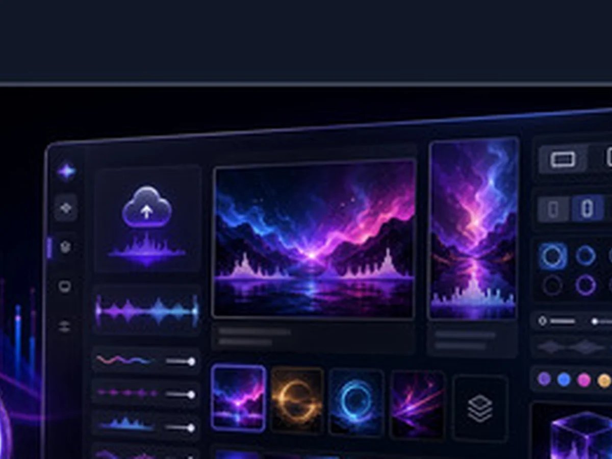 Apple Music Visualizer preview interface