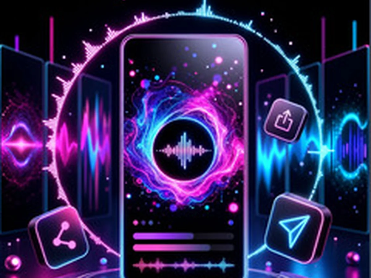 Apple Music Visualizer idea 1 visual