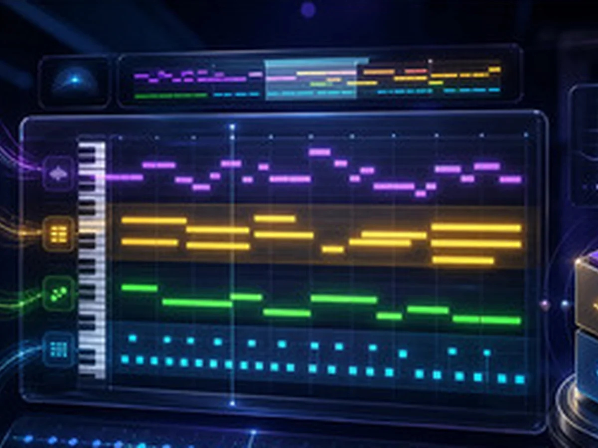 Audio to MIDI Converter planned workflow