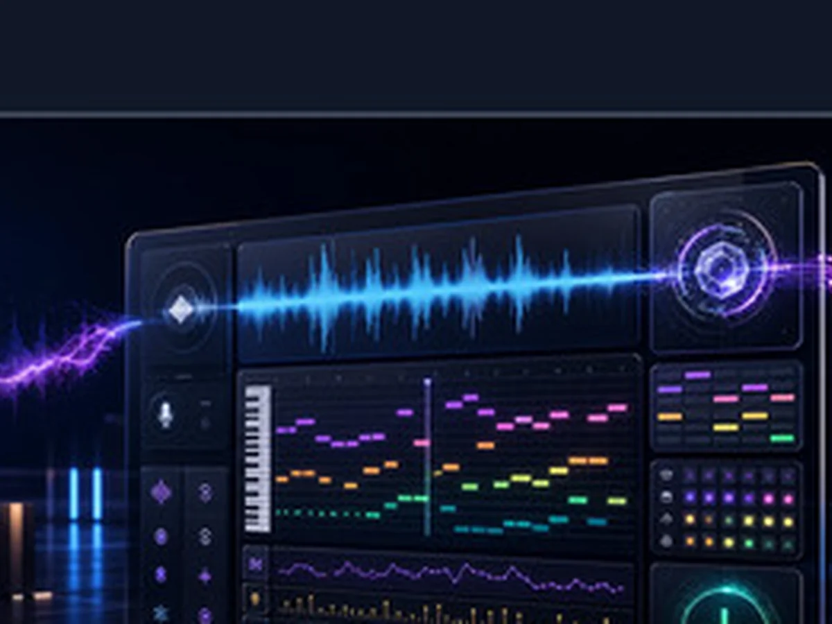 Audio to MIDI Converter preview interface