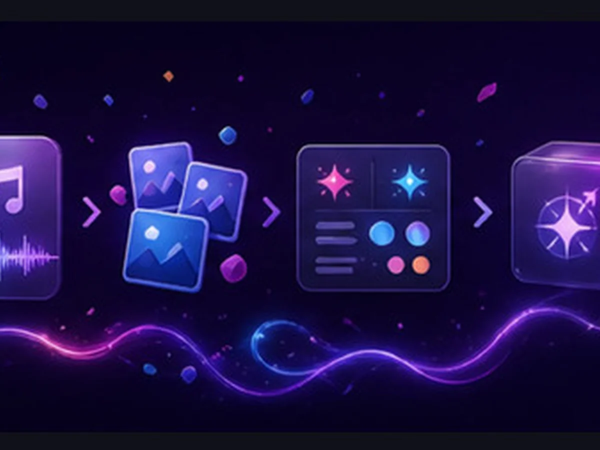 A workflow shaped around the task visual