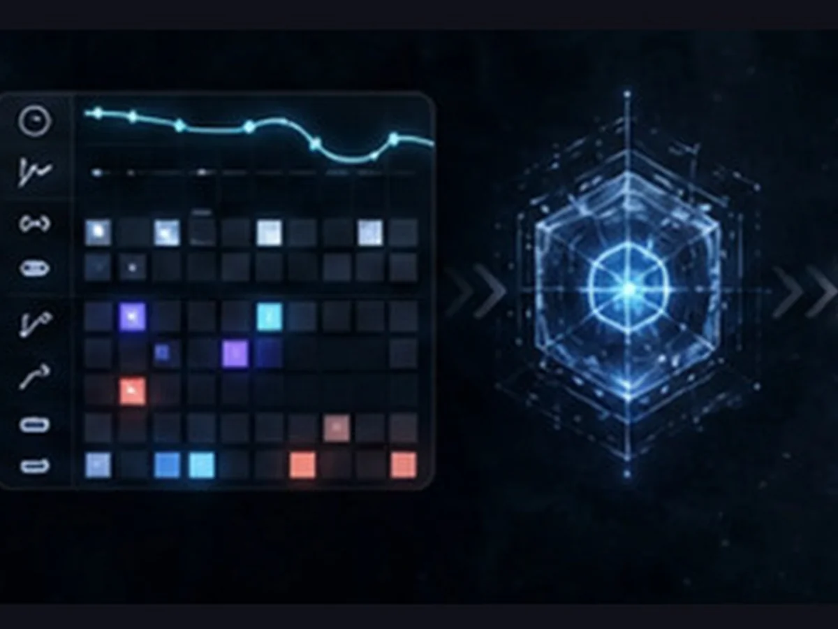 A workflow shaped around the task visual