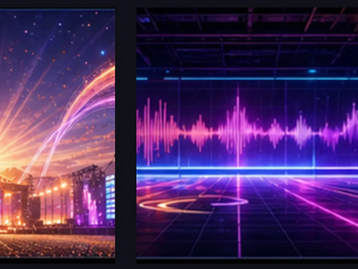 EDM Music Generator idea 2 visual