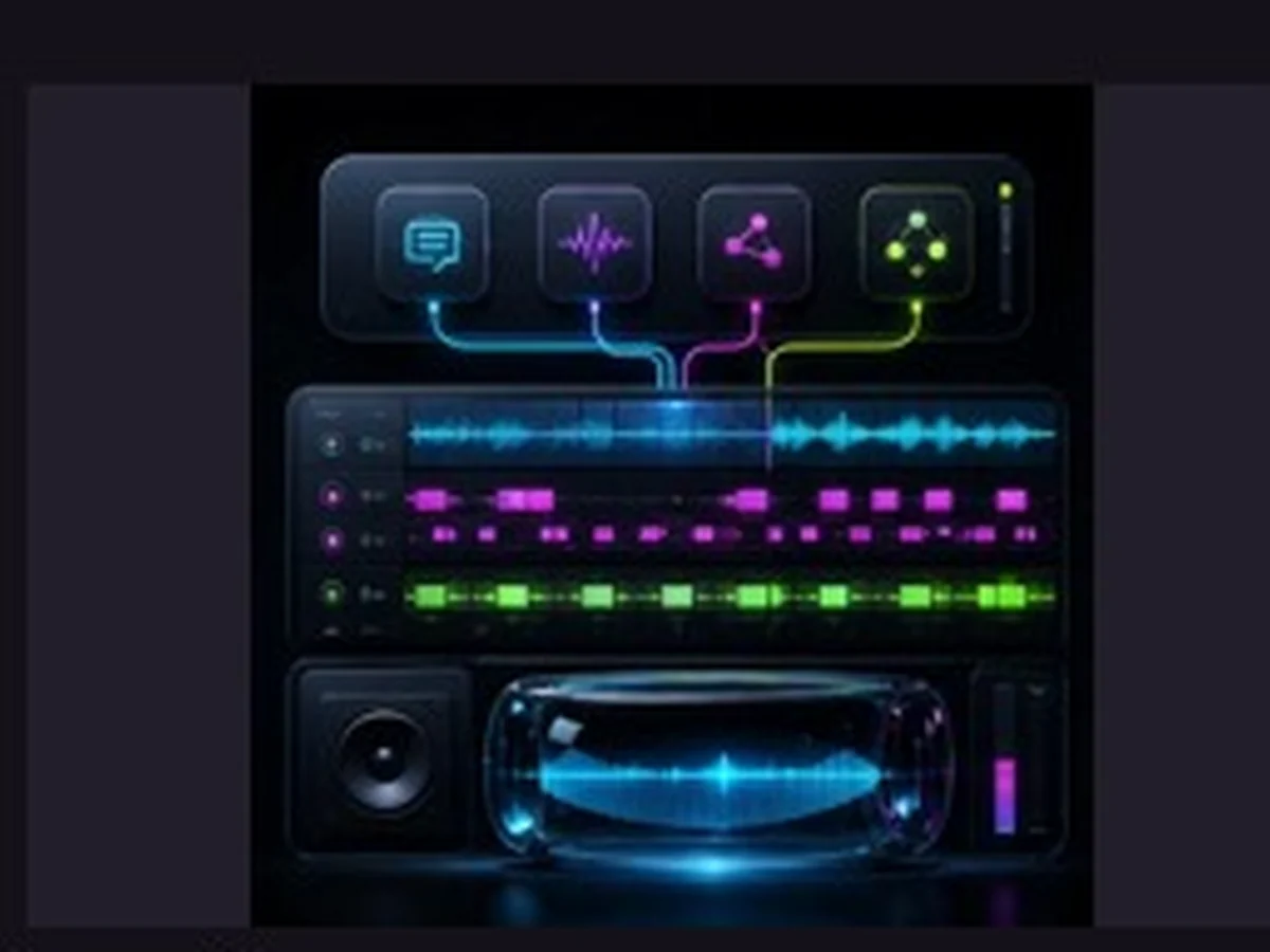 Garage Music Generator preview interface