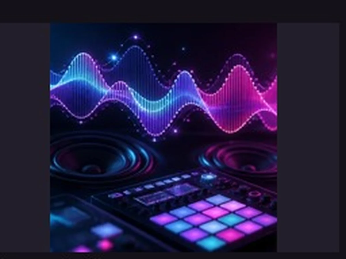 Garage Music Generator idea 2 visual