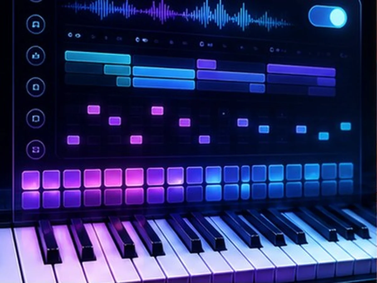 Piano Beat Maker preview interface