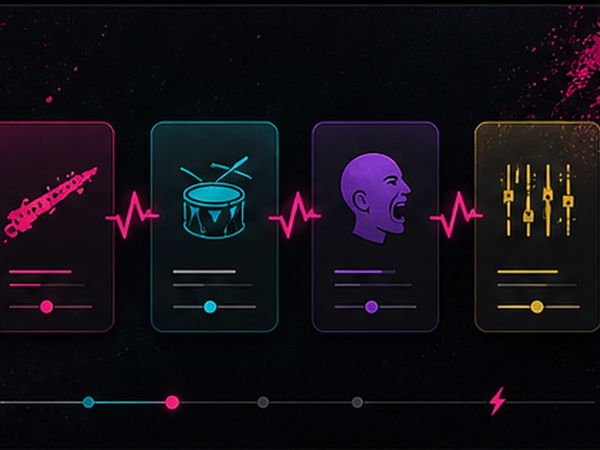 Punk Music Generator idea 1 visual