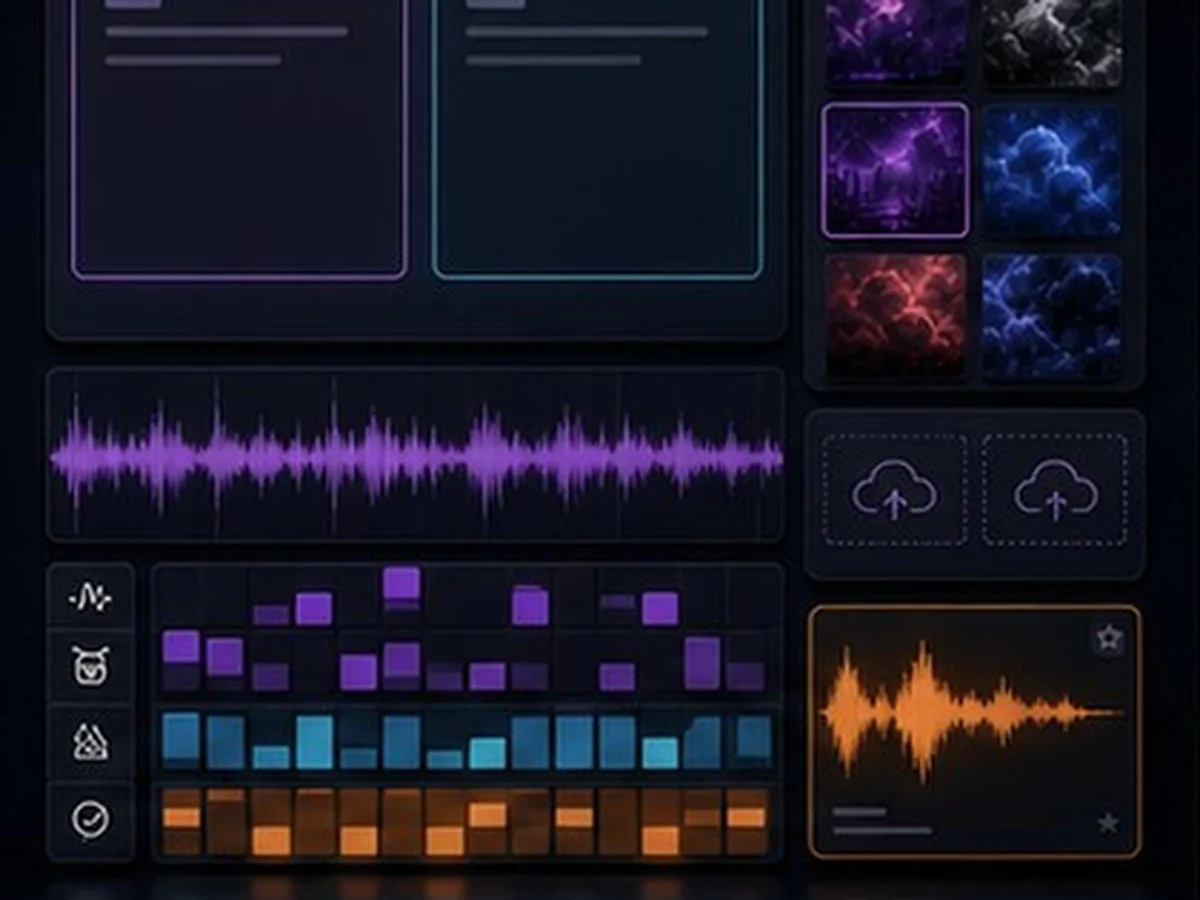 Rap Beat Maker preview interface