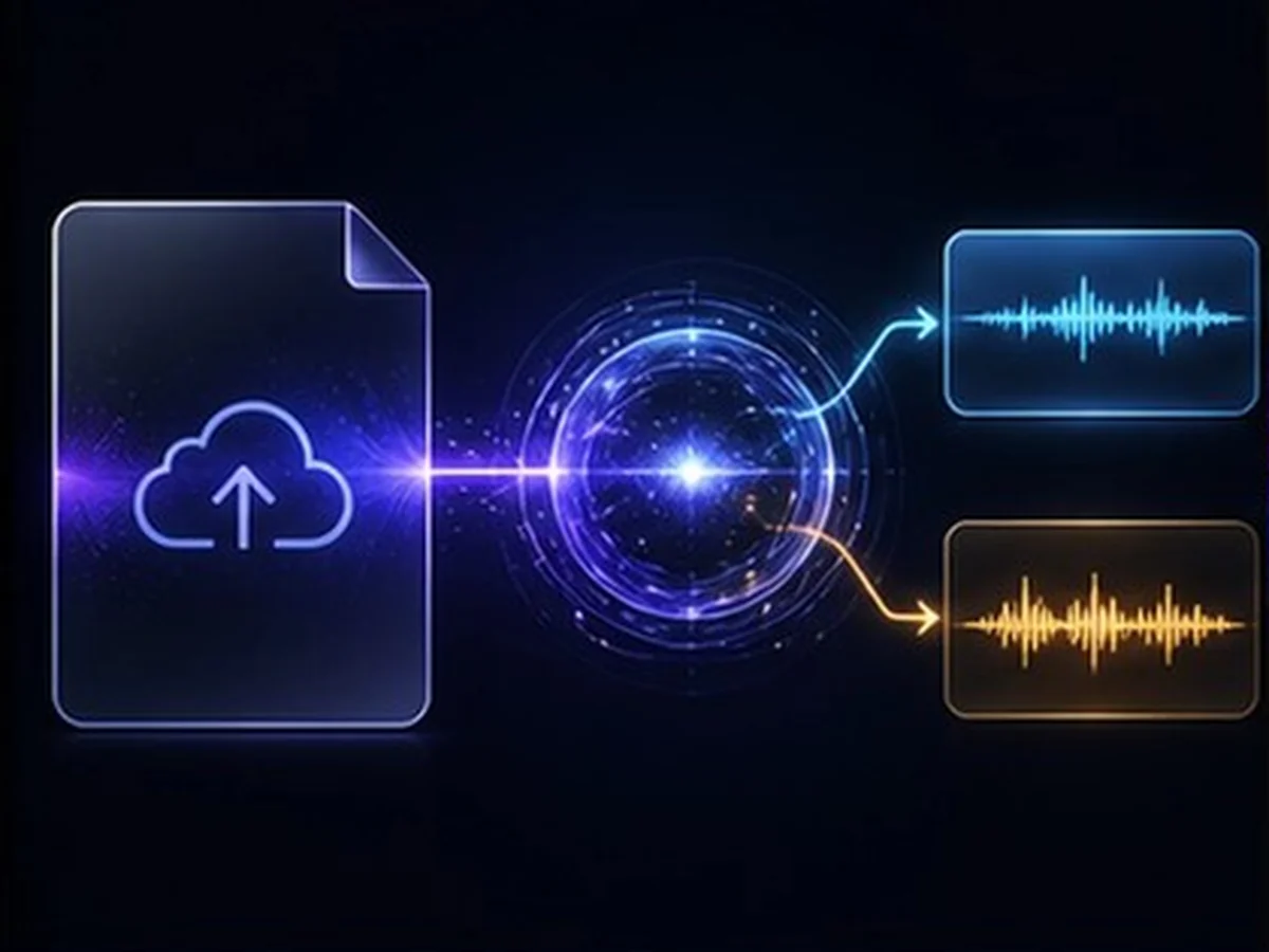 Remove Background Music preview interface