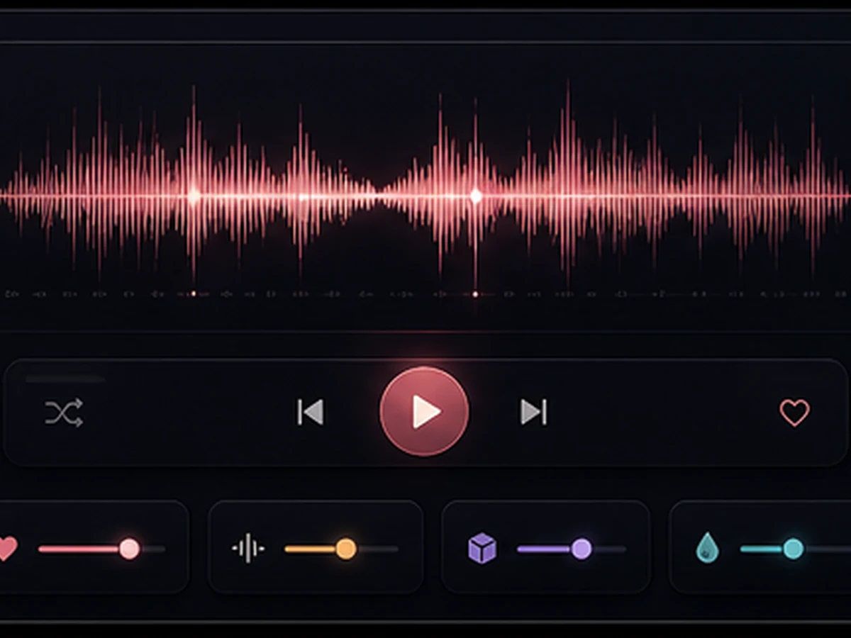 R&B Music Generator idea 3 visual